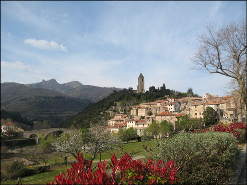 vue village Olargues