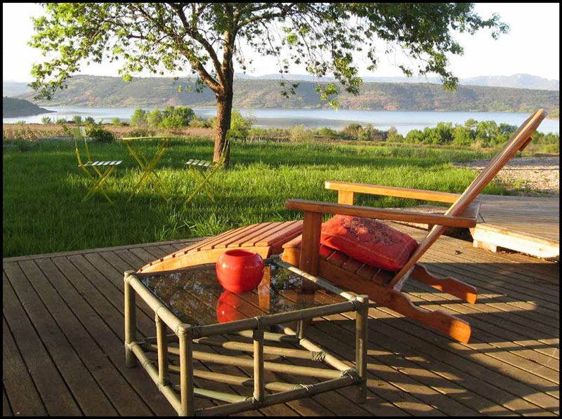 gite des vignes terrasse